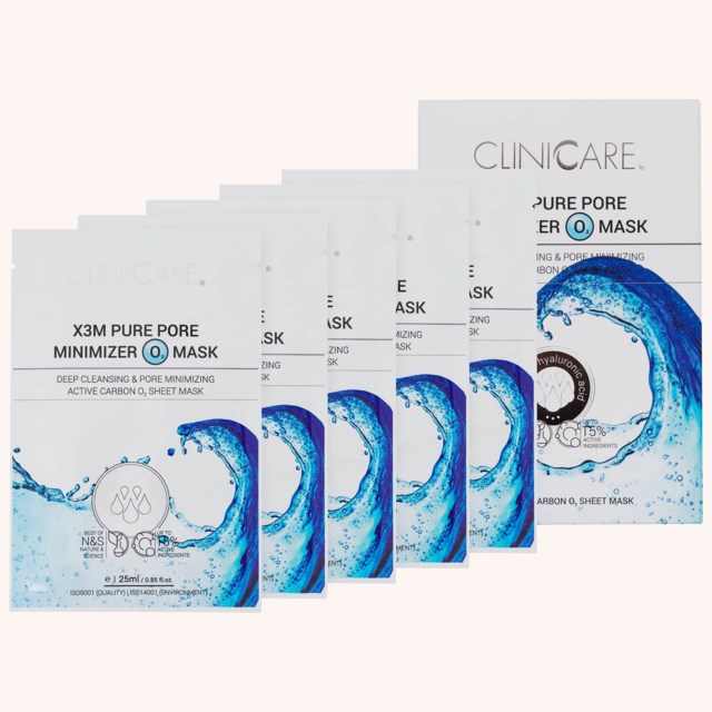 X3M PURE PORE Minimizer Mask 5-pack 5 pcs X3M PURE PORE Minimizer Mask 5-pack 5 pcs