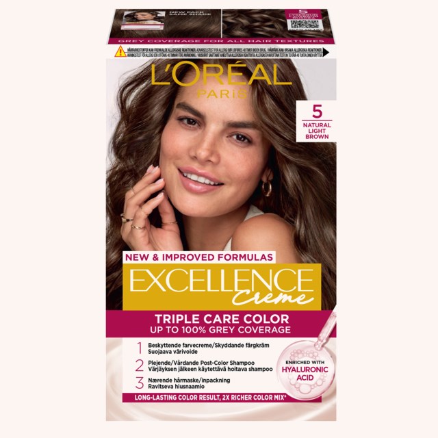 Excellence Crème 5 Natural Light Brown