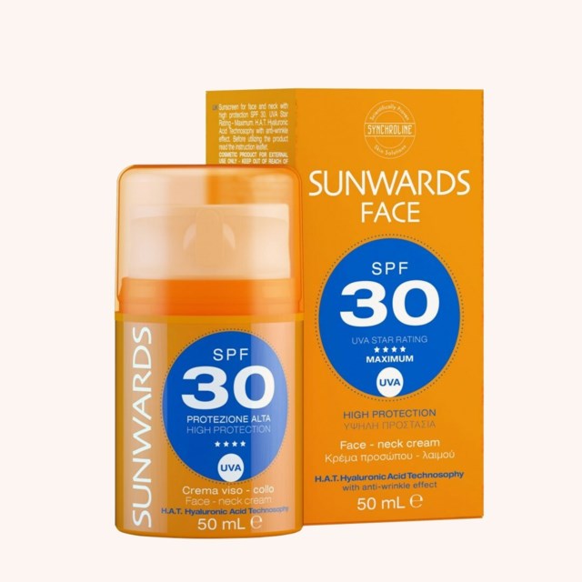 Sunwards Face Anti-wrinkle SPF30 50 ml Sunwards Face Anti-wrinkle SPF30 50 ml