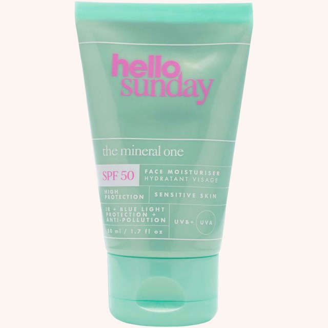 The Mineral One - 100% Mineral Filter Fragrance Free Face Cream SPF50 50 ml The Mineral One - 100% Mineral Filter Fragrance Free Face Cream SPF50 50 ml