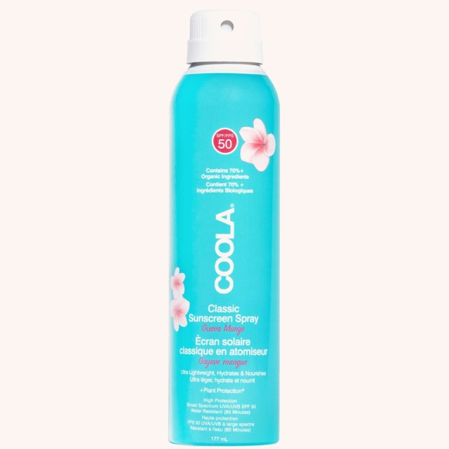 Classic SPF50 Body Spray Guava Mango 177 ml Classic SPF50 Body Spray Guava Mango 177 ml